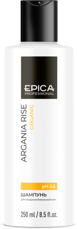 Шампунь для придания блеска волосам «ARGANIA RISE Organic», 250 мл