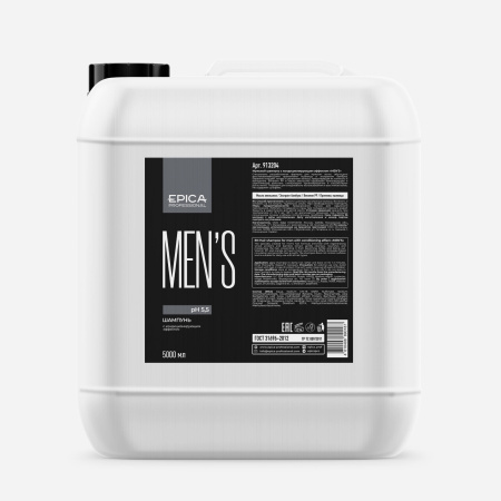 Мужской шампунь с кондиционирующим эффектом «MEN’S», 5000 мл