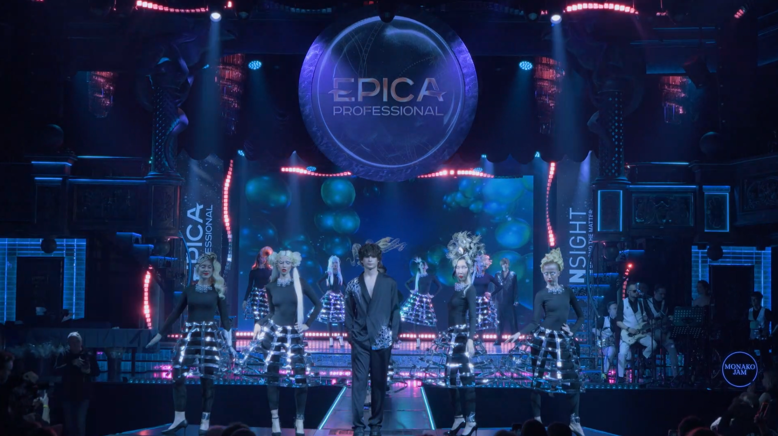 Выступление на сцене под брендом EPICA PROFESSIONAL