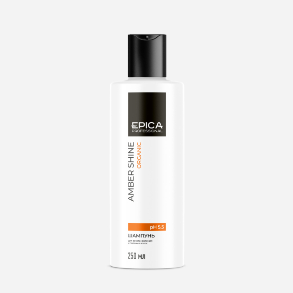 Шампунь для восстановления и питания волос «AMBER SHINE Organic», 250 мл