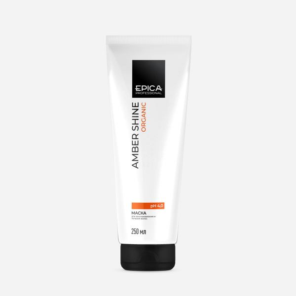 Маска для восстановления и питания волос «AMBER SHINE Organic», 250 мл