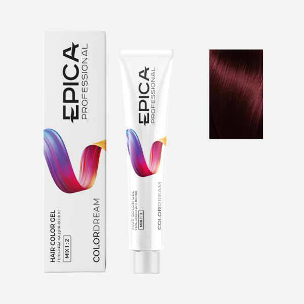 COLORDREAM 6.5 Гель-краска Русый Красный Махагоновый, 100 мл.