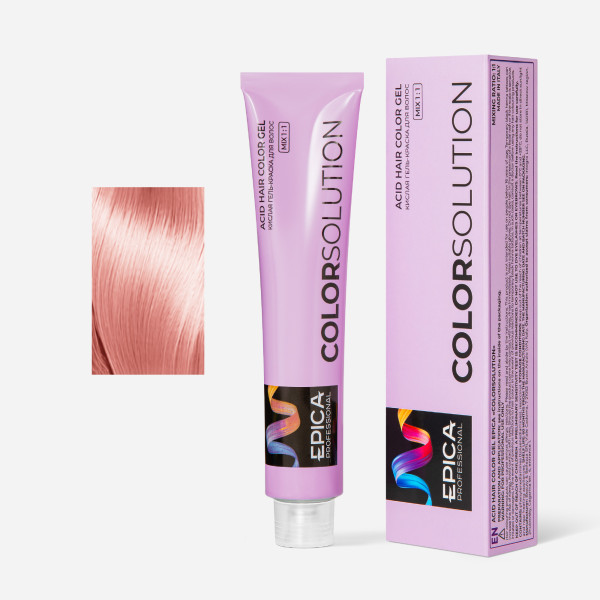 COLORSOLUTION 9.25 Кислая гель-краска Блондин Фиолетово-Махагоновый, 100 мл.