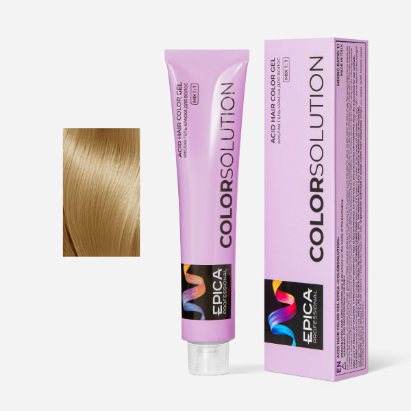 COLORSOLUTION 9.3 Кислая гель-краска Блондин Золотистый, 100 мл.