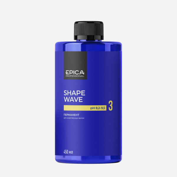 Shape wave 3 Перманент для осветлённых волос, 450 мл.
