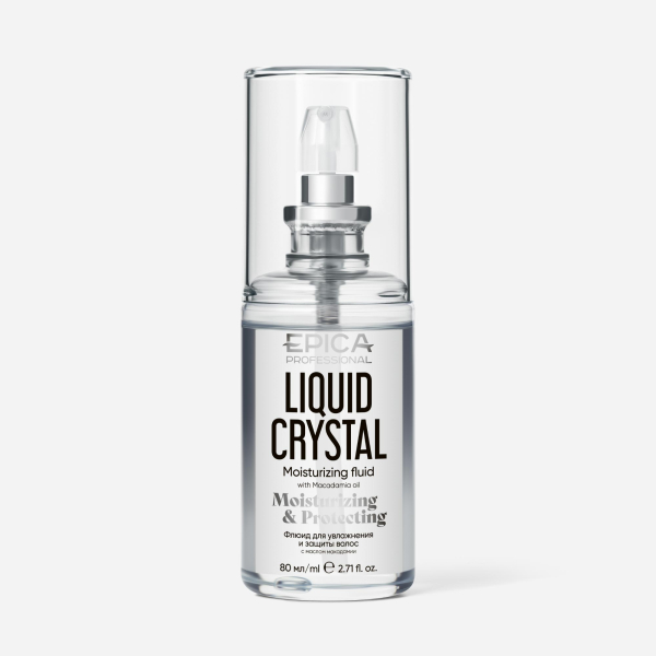 Флюид для увлажнения и защиты сухих волос «LIQUID CRYSTAL», 80 мл