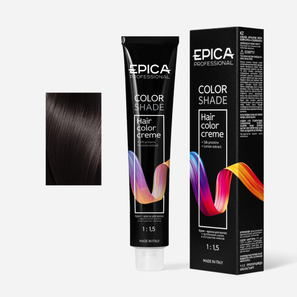 EPICA PROFESSIONAL 6.00 Крем-краска темно-русый интенсивный, 100 мл.