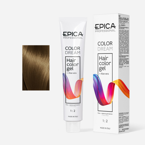 COLORDREAM 8.32 Гель-краска светло-русый бежевый, 100 мл.