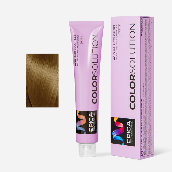 COLORSOLUTION 8.3 Кислая гель-краска Светло-Русый Золотистый, 100 мл.