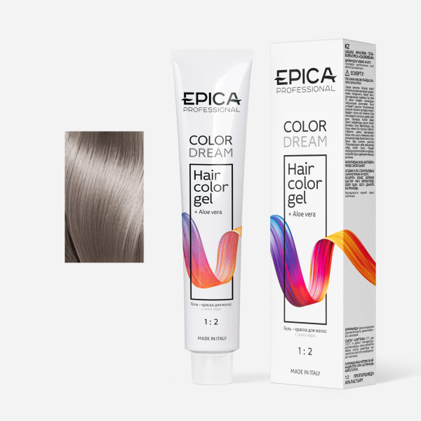 COLORDREAM 10.18 Гель-краска светлый блондин пепельно-жемчужный, 100 мл.