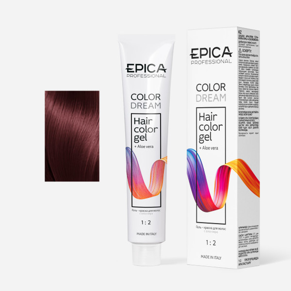 COLORDREAM 6.75 Гель-краска темно-русый палисандр, 100 мл.
