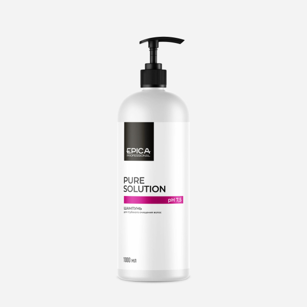 Шампунь для глубокого очищения волос «PURE SOLUTION», 1000 мл