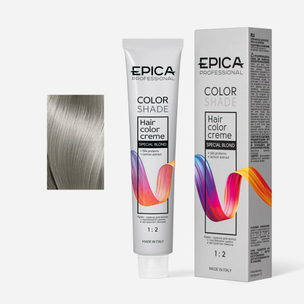 COLORSHADE 12.11 Крем-краска специальный блонд пепельный интенсивный, 100 мл.