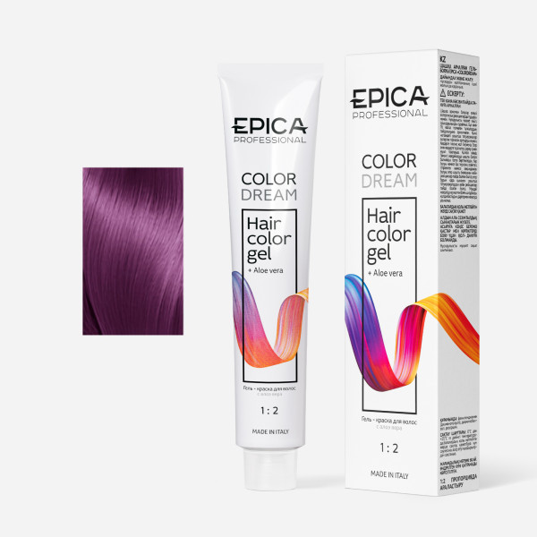 COLORDREAM 10.22 Гель-краска светлый блондин фиолетовый интенсивный, 100 мл.