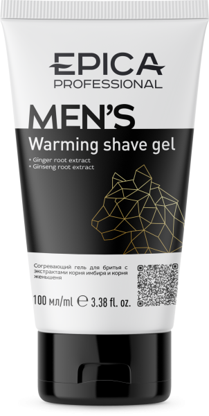 Согревающий гель для бритья «MEN’S», 100 мл