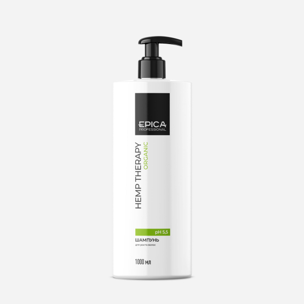 Шампунь для роста волос «HEMP THERAPY Organic», 1000 мл