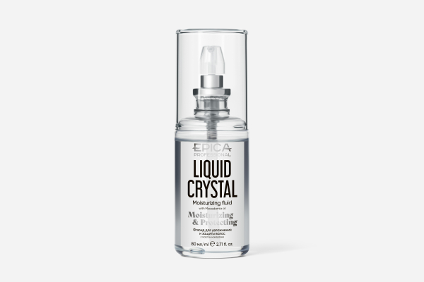 Флюид для увлажнения и защиты сухих волос «LIQUID CRYSTAL», 80 мл