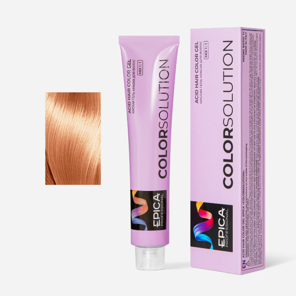COLORSOLUTION 9.42 Кислая гель-краска Блондин Медно-Фиолетовый, 100 мл.