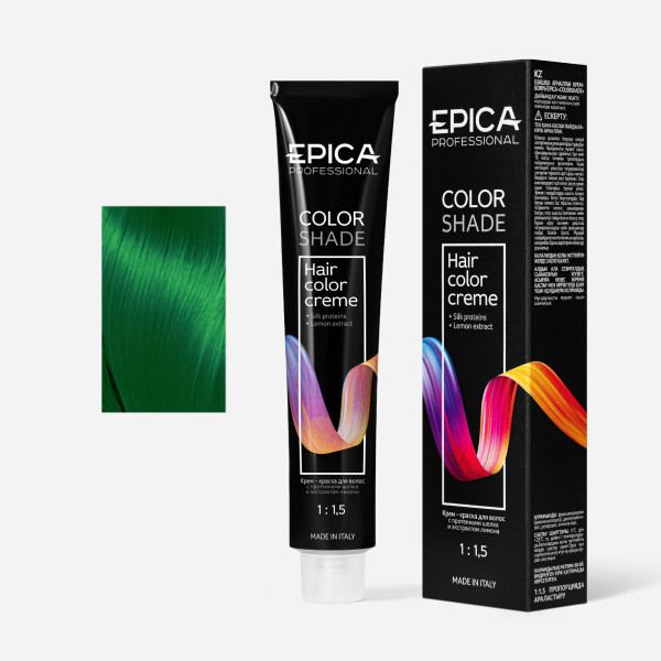 COLORSHADE Green Крем-краска КОРРЕКТОР зеленый, 100 мл.