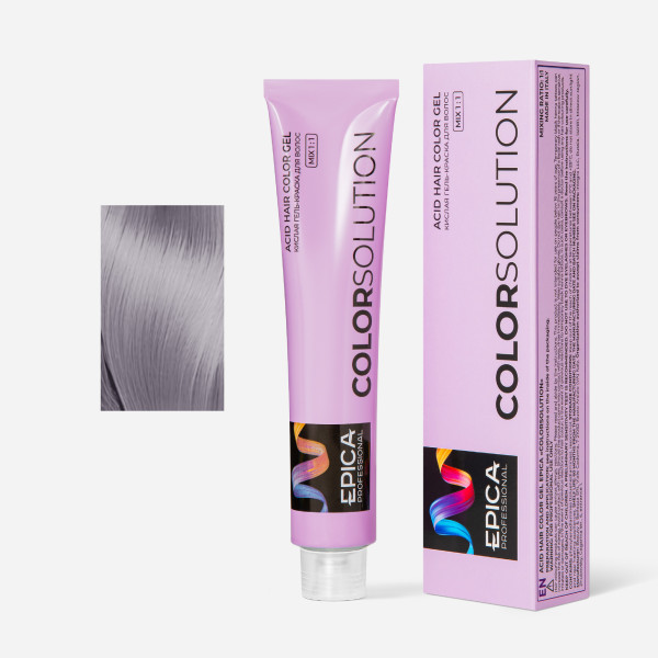 COLORSOLUTION 9.21 Кислая гель-краска Блондин Перламутрово-Пепельный, 100 мл.