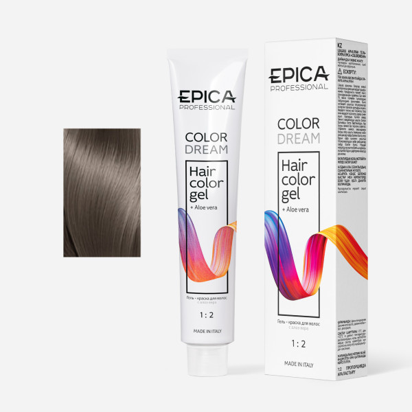 COLORDREAM 8.12 Гель-краска светло-русый перламутровый, 100 мл.