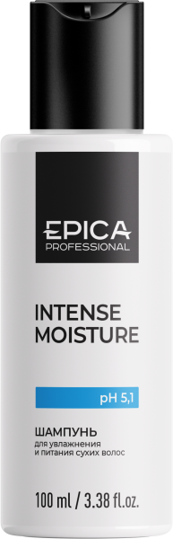 Шампунь для увлажнения и питания сухих волос «Intense Moisture», 100 мл