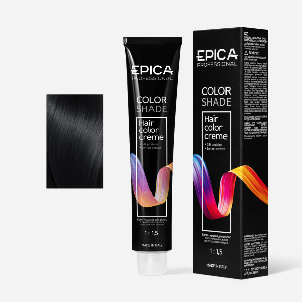 COLORSHADE 1.0 Крем-краска черный холодный, 100 мл.