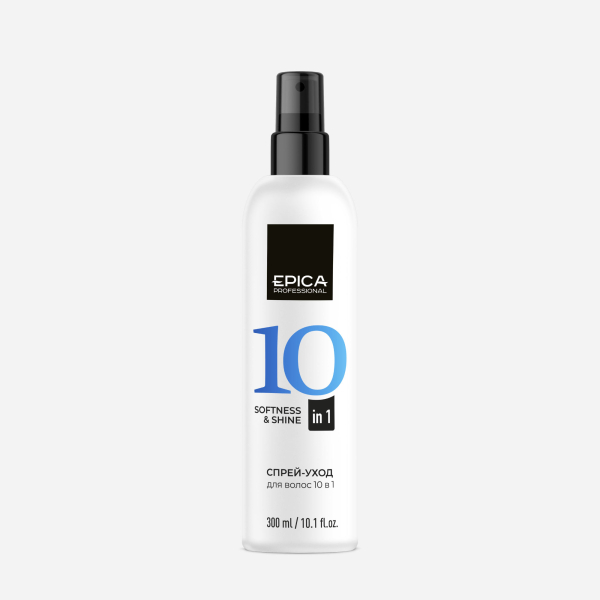 Спрей-уход для волос 10 в 1 «SOFTNESS & SHINE», 300 мл