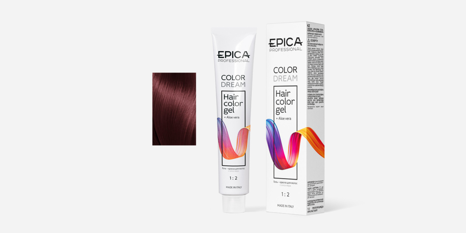 COLORDREAM 6.75 Гель-краска темно-русый палисандр, 100 мл.