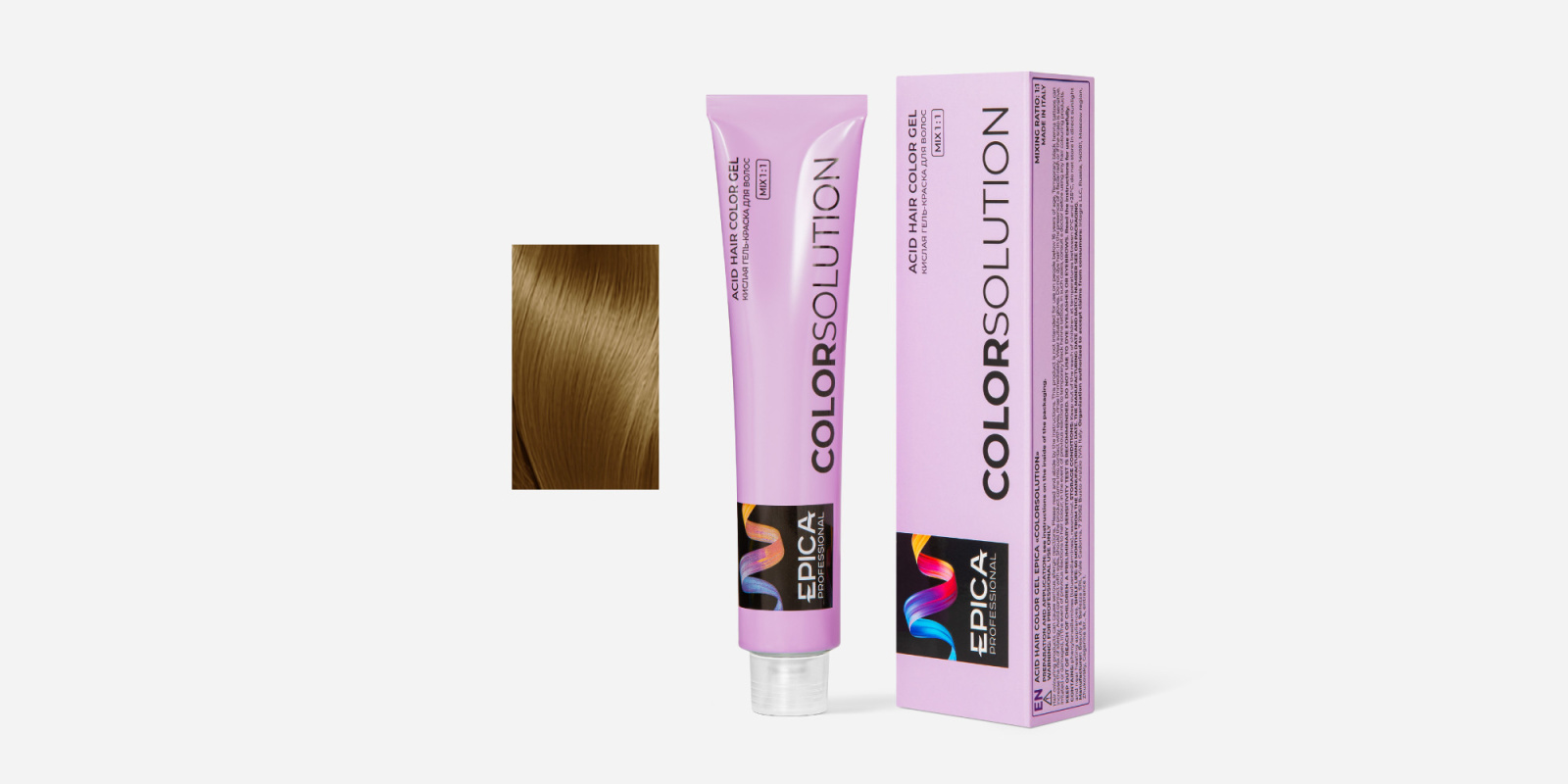 COLORSOLUTION 8.3 Кислая гель-краска Светло-Русый Золотистый, 100 мл.