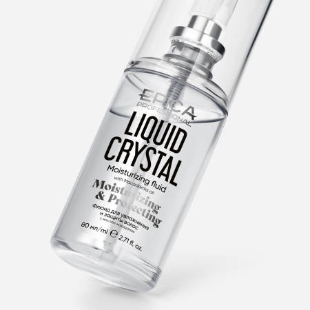 Флюид для увлажнения и защиты сухих волос «LIQUID CRYSTAL», 80 мл