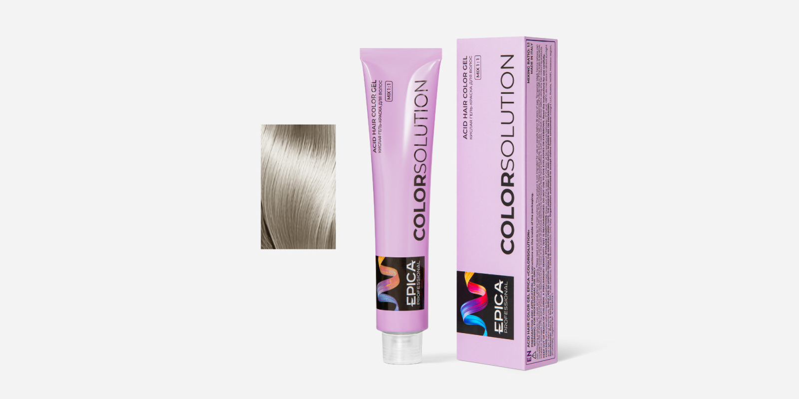 COLORSOLUTION 10N Кислая гель-краска Светлый Блондин Натуральный, 100 мл.