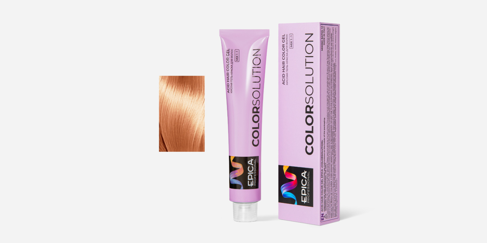 COLORSOLUTION 9.42 Кислая гель-краска Блондин Медно-Фиолетовый, 100 мл.