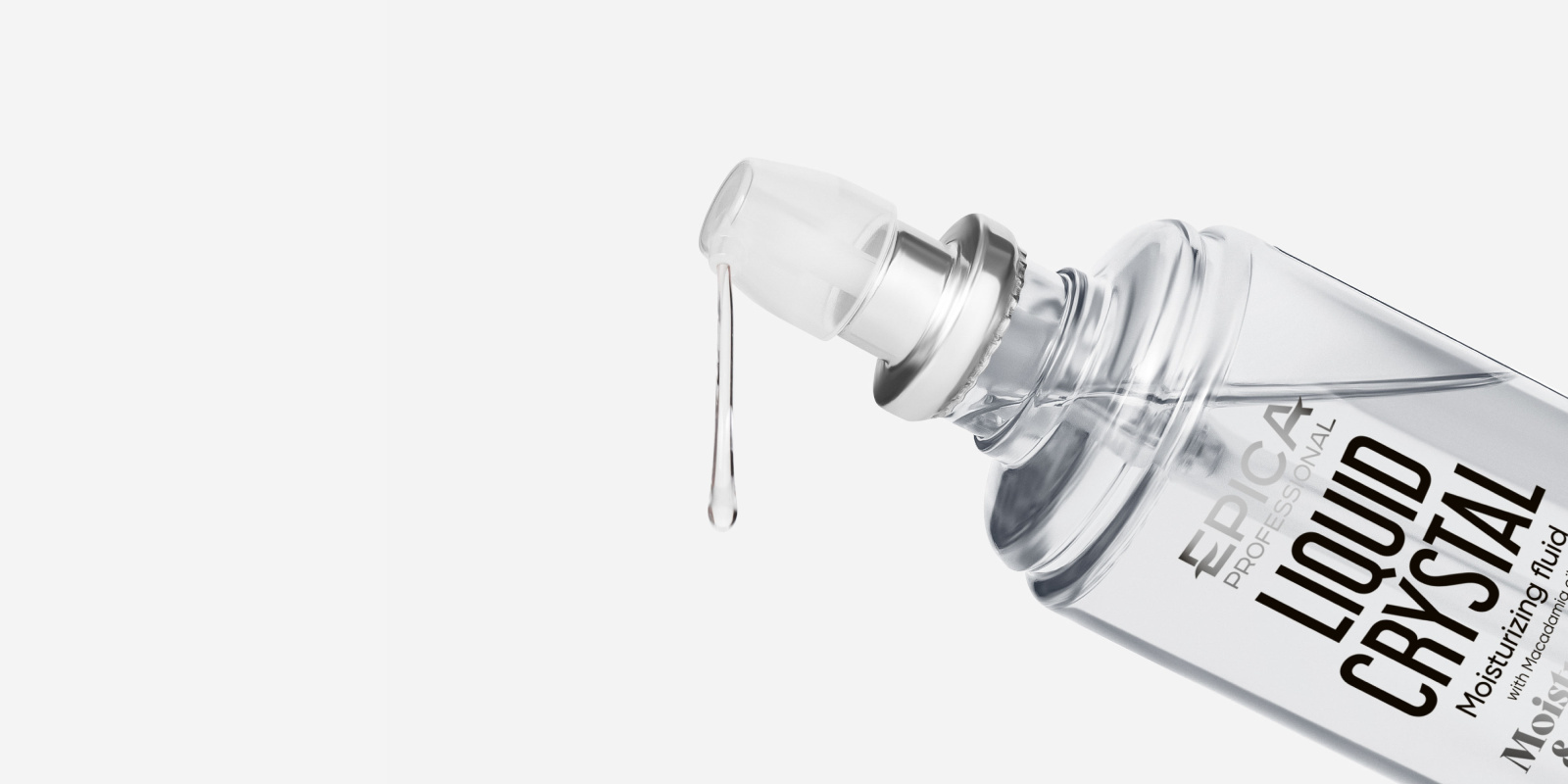 Флюид для увлажнения и защиты сухих волос «LIQUID CRYSTAL», 80 мл