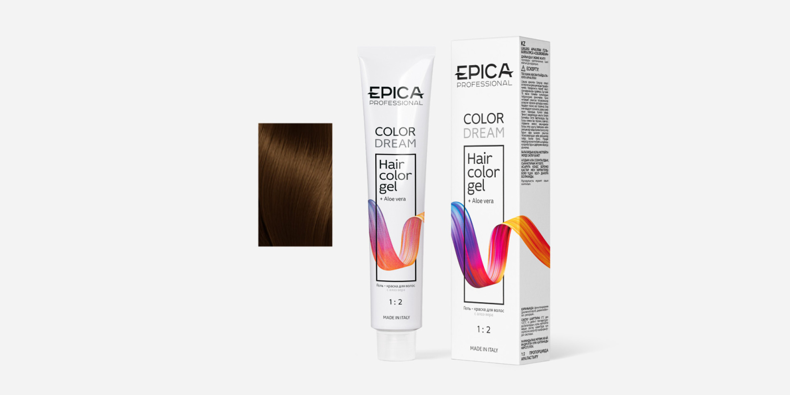 COLORDREAM 7.73 Гель-краска русый шоколадно-золотистый, 100 мл.