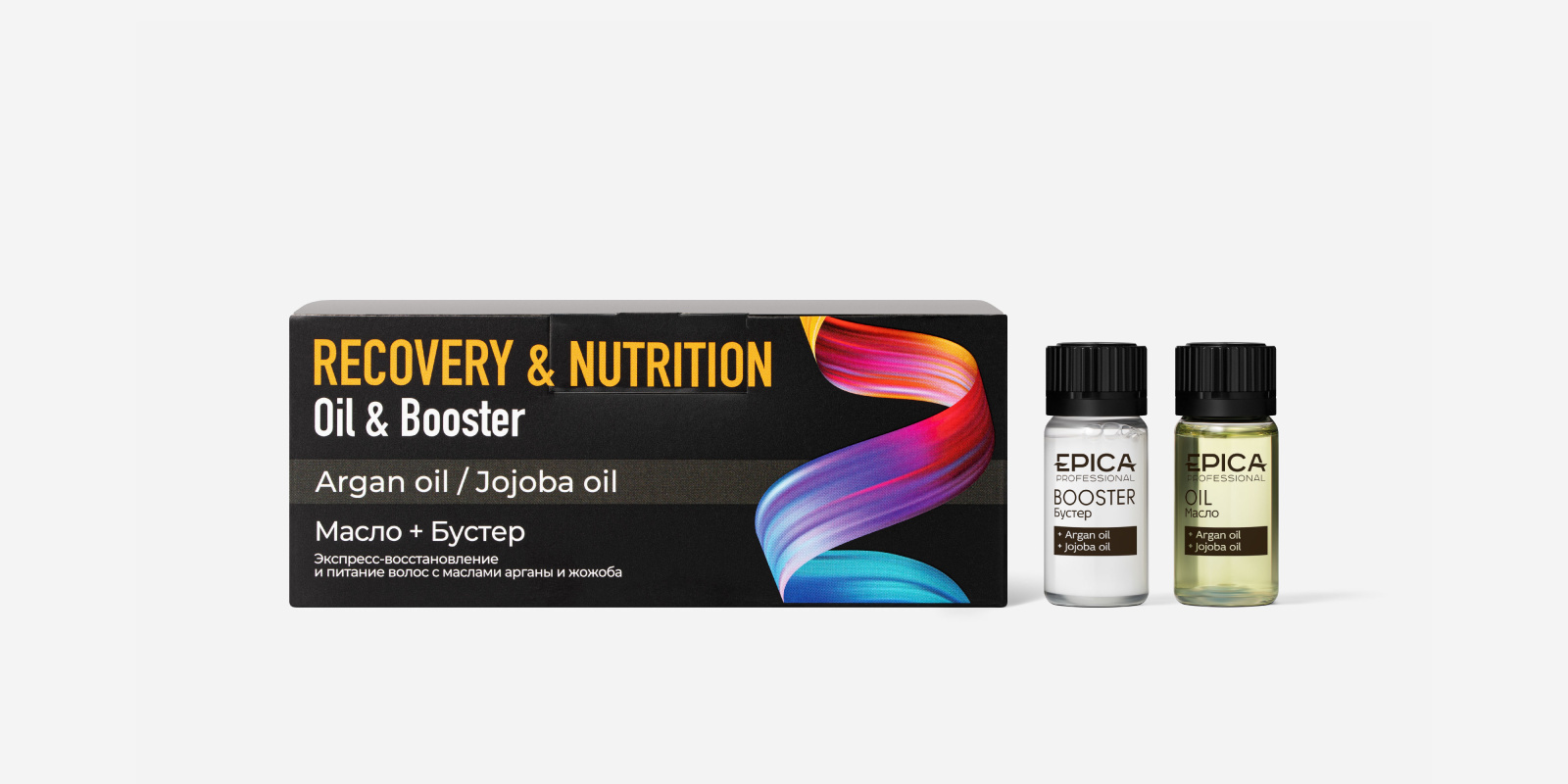 Recovery and nutrition Масло 5 х10 мл.+ Бустер 5 х10 мл. (флаконы)