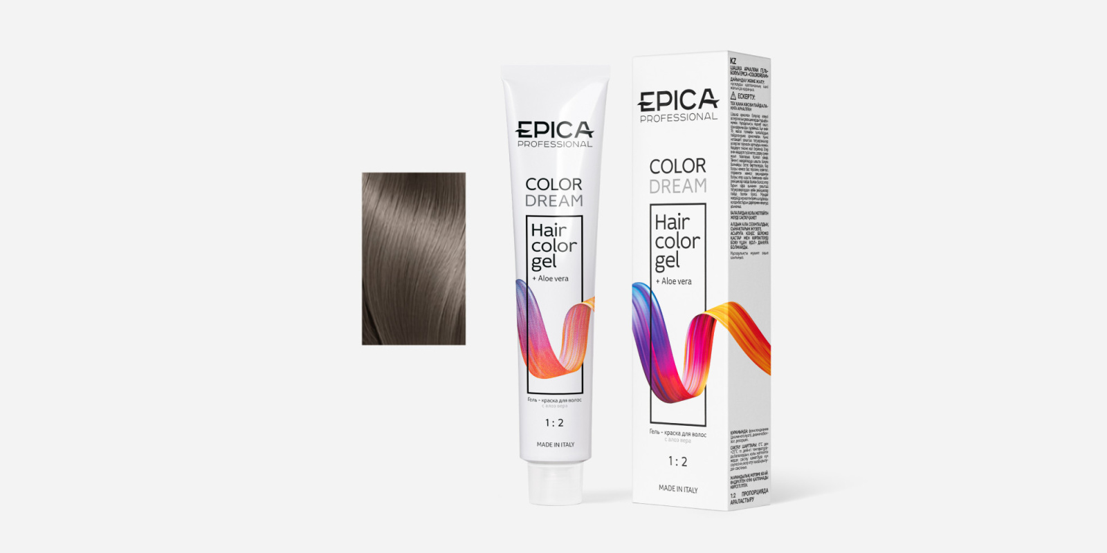 COLORDREAM 8.12 Гель-краска светло-русый перламутровый, 100 мл.