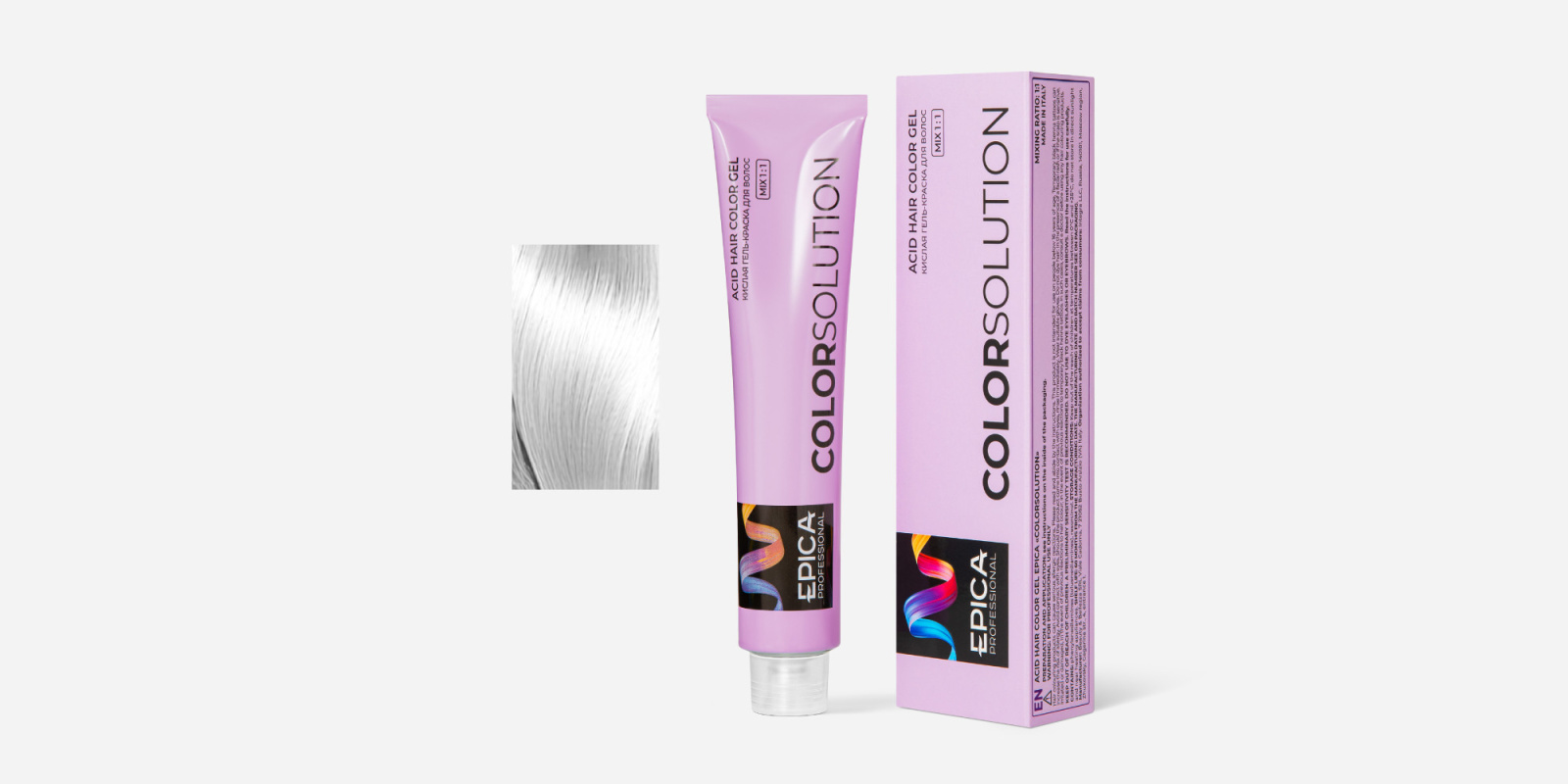 COLORSOLUTION 0.0N Кислая гель-краска Нейтральный Корректор, 100 мл.