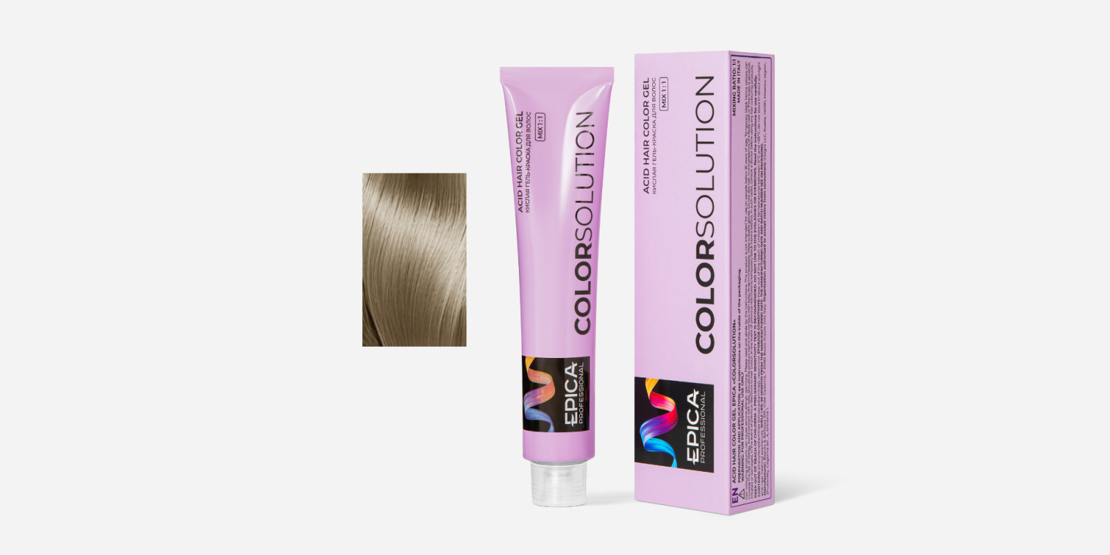 COLORSOLUTION 9N Кислая гель-краска Блондин Натурально-Холодный, 100 мл.