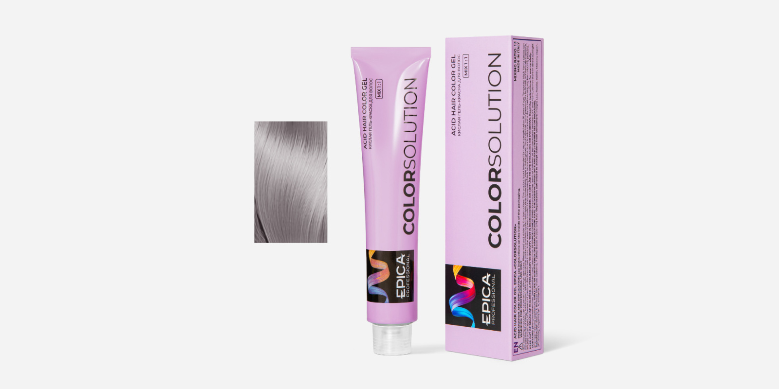 COLORSOLUTION 9.12 Кислая гель-краска Блондин Пепельно-Перламутровый, 100 мл.